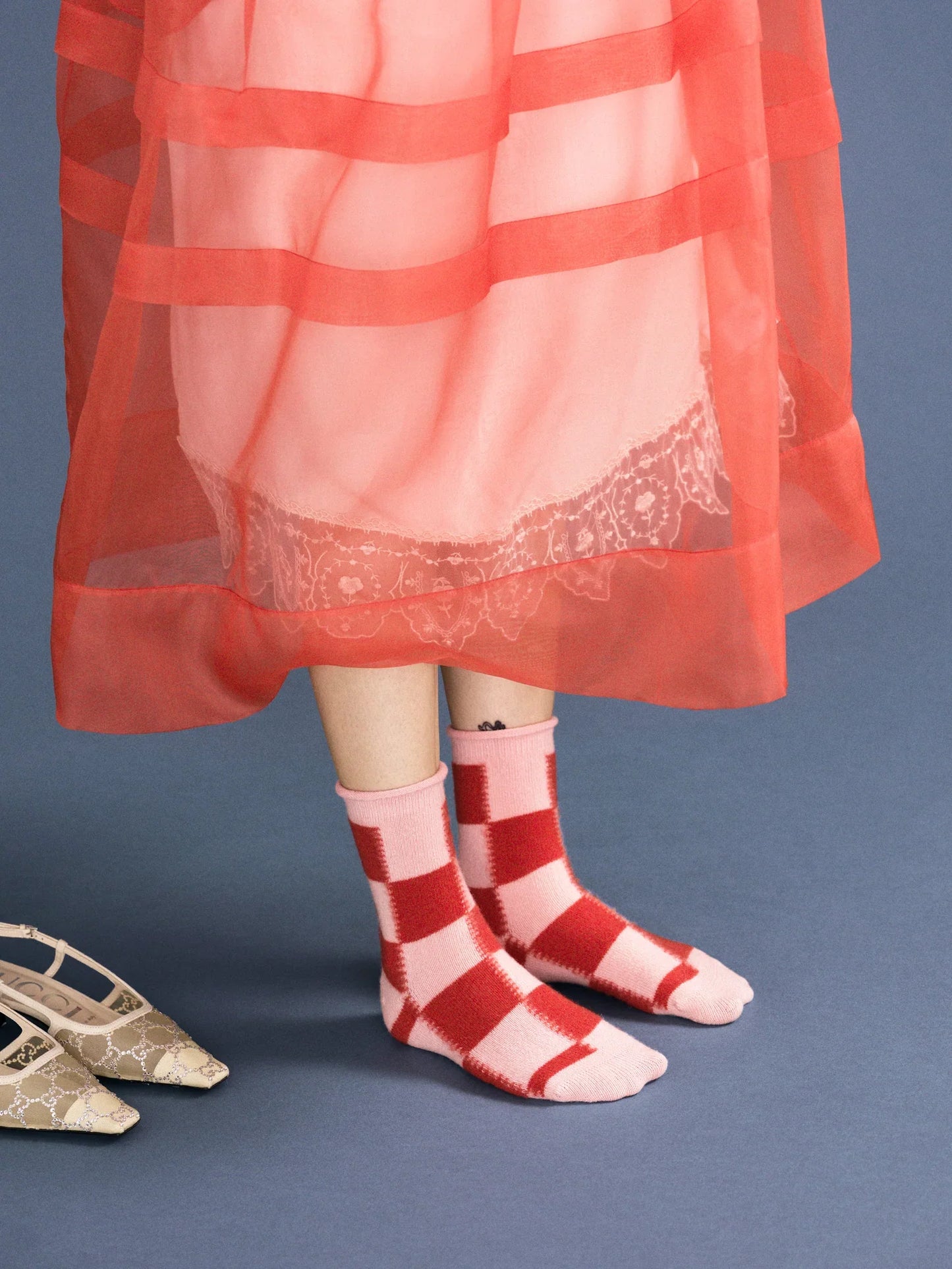 Felicity Cashmere Crew Socks - Hansel from Basel - Berte