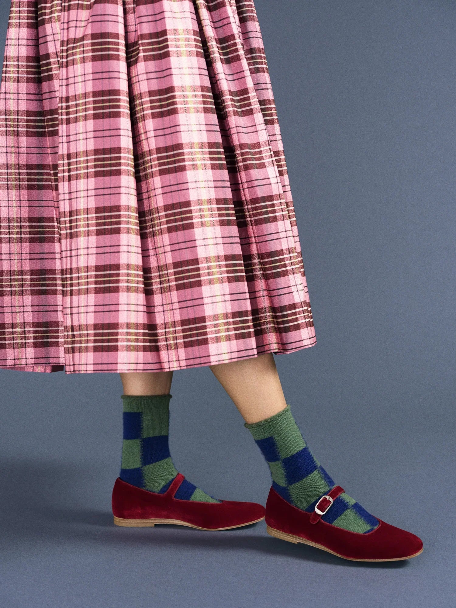 Felicity Cashmere Crew Socks - Hansel from Basel - Berte