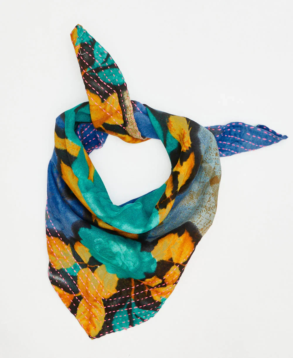 Vintage Kantha Bandana - Anchal Project - Berte