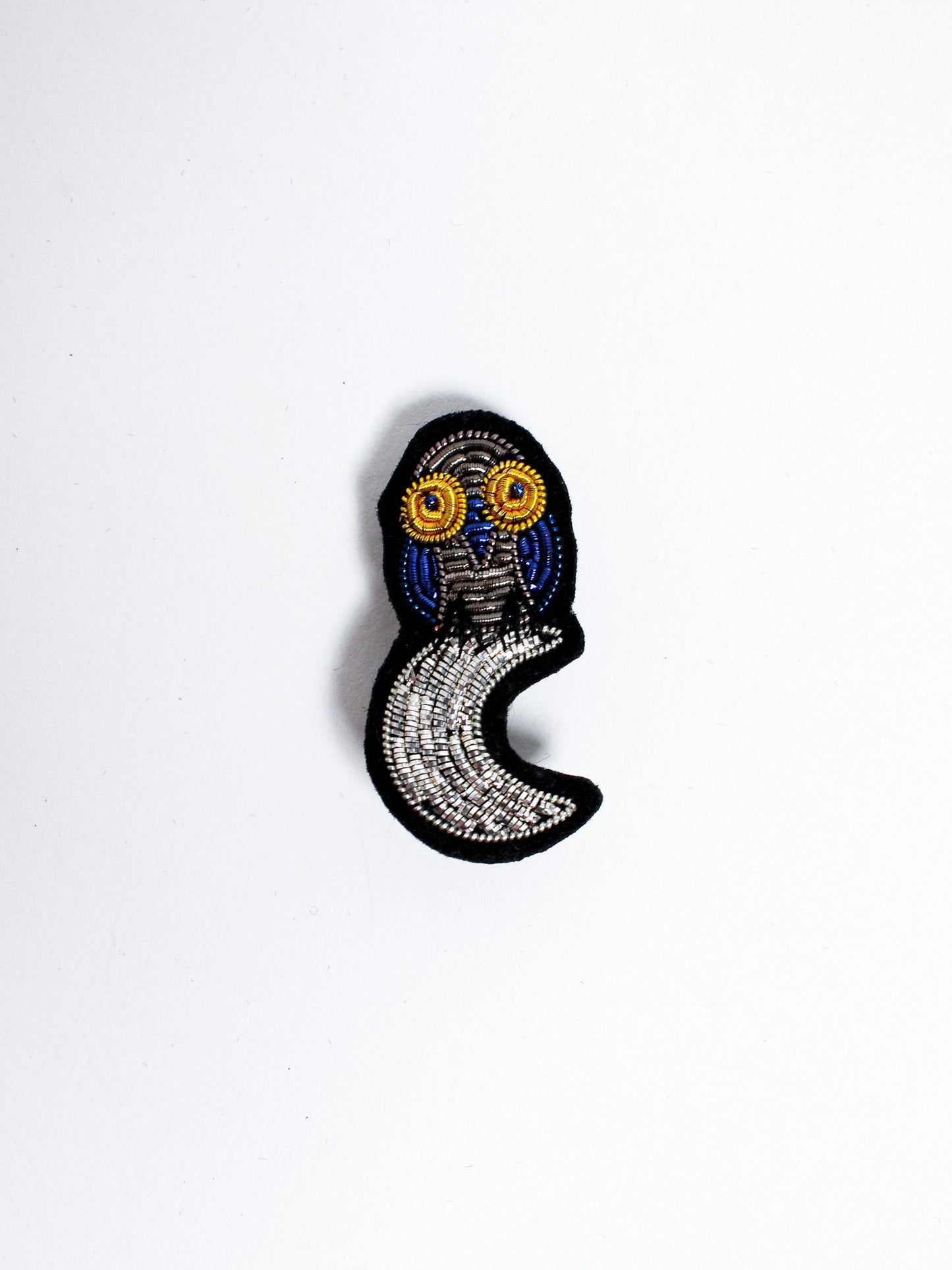 Nature Hand Embroidered Brooch - Macon&Lesquoy - Berte