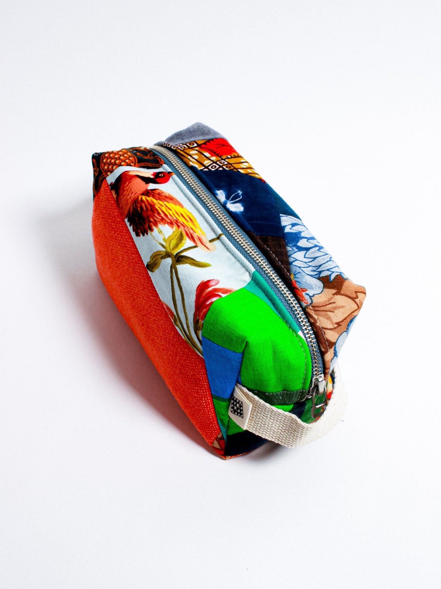 Patchwork Toiletry Pouch - Les Textiles Vagabonds - Berte