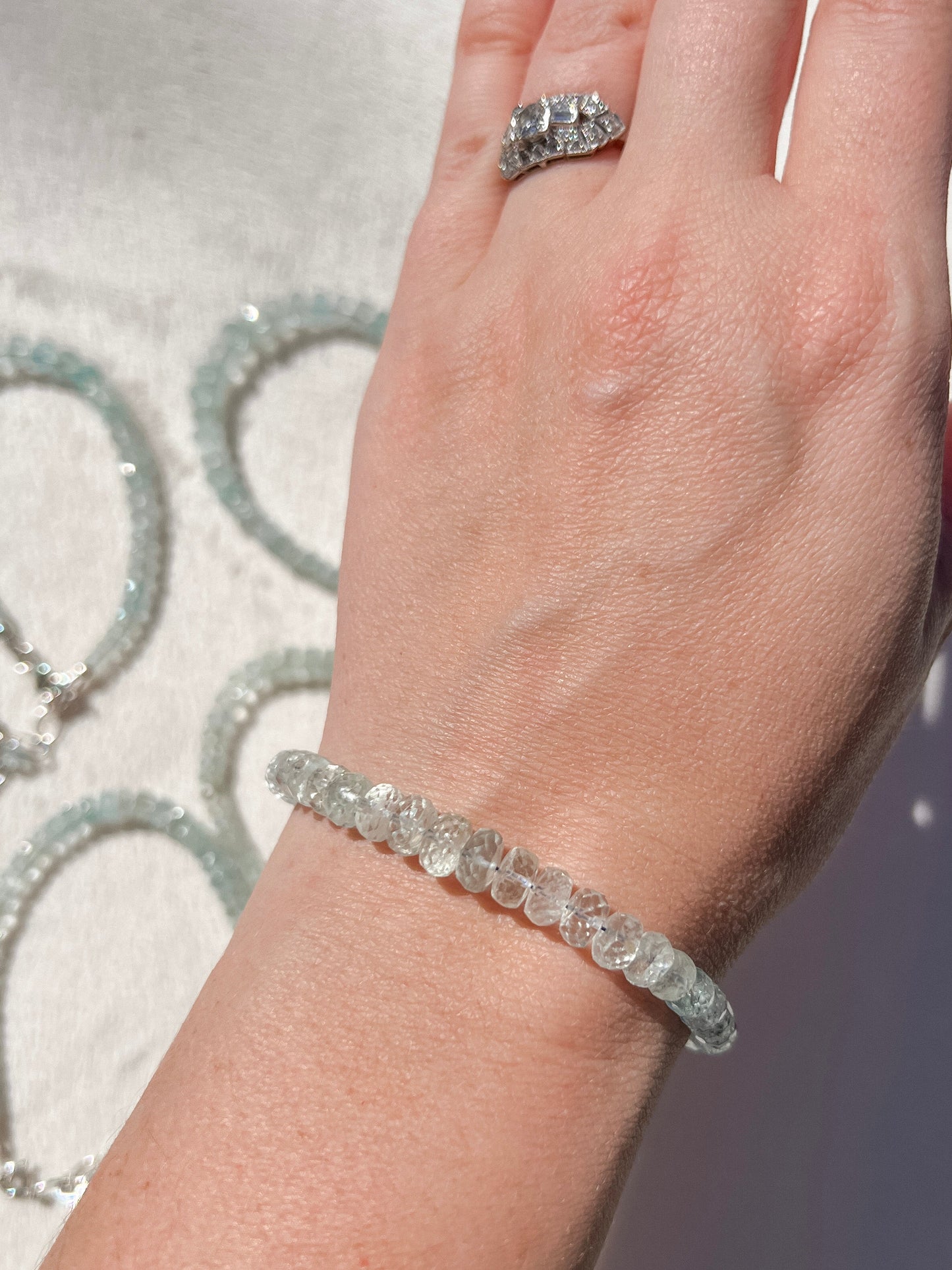 Crystal Bracelet | Sterling Silver