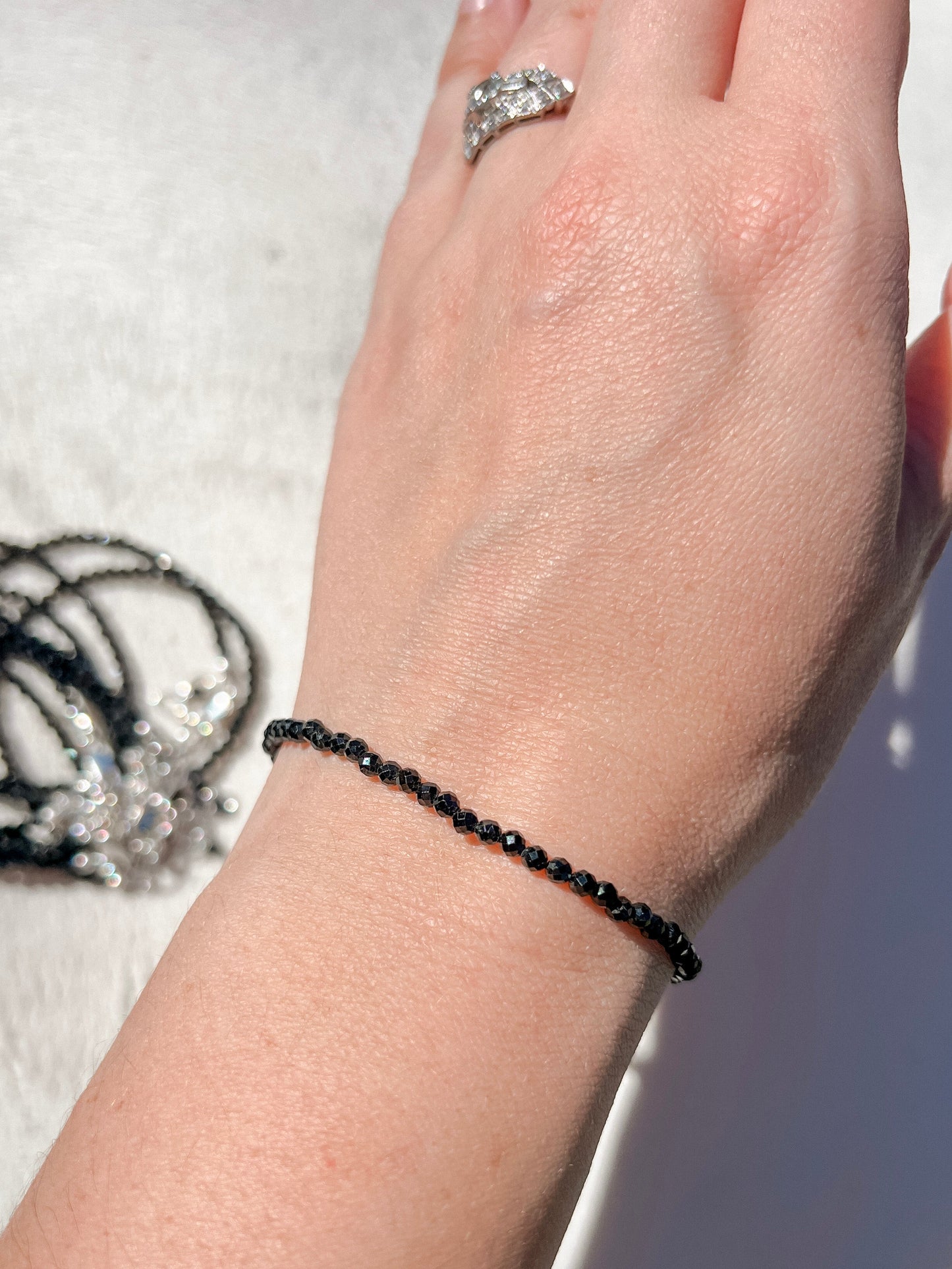 Crystal Bracelet | Sterling Silver