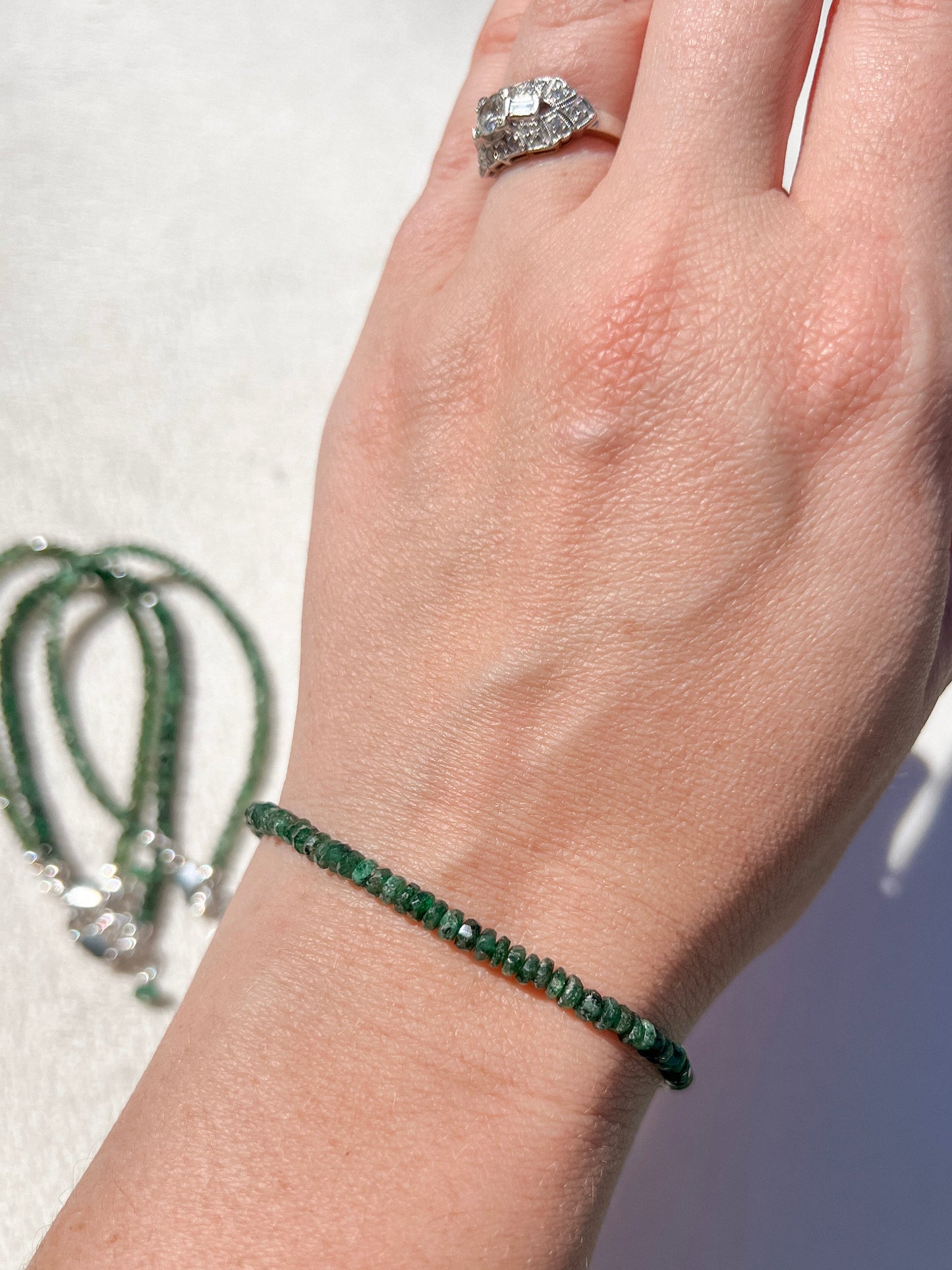 Crystal Bracelet | Sterling Silver