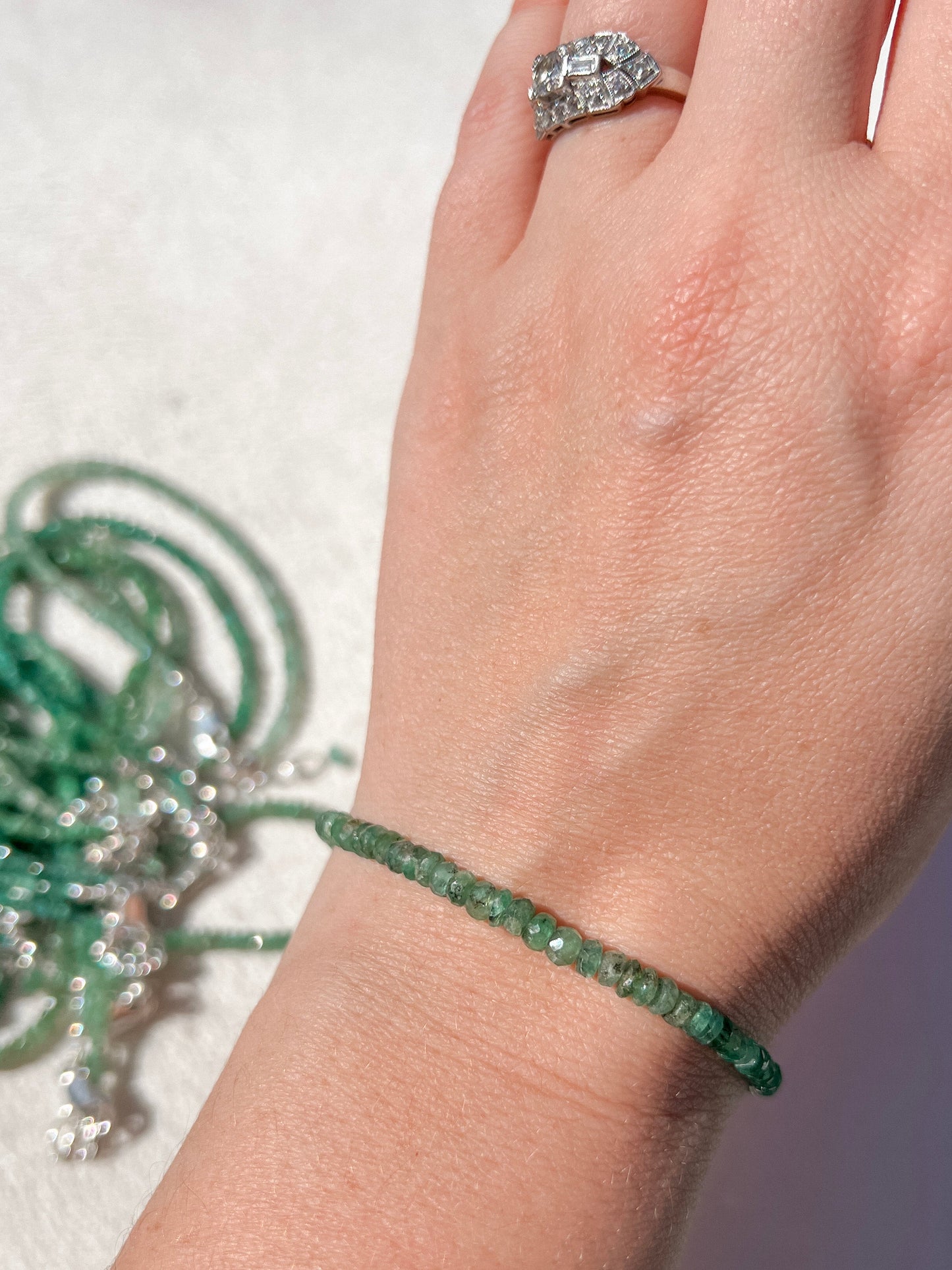 Crystal Bracelet | Sterling Silver