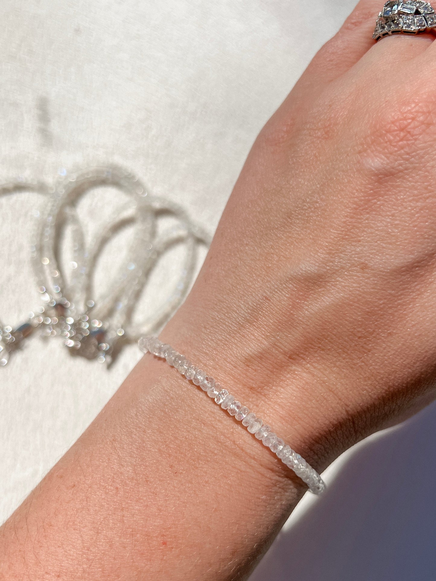 Crystal Bracelet | Sterling Silver
