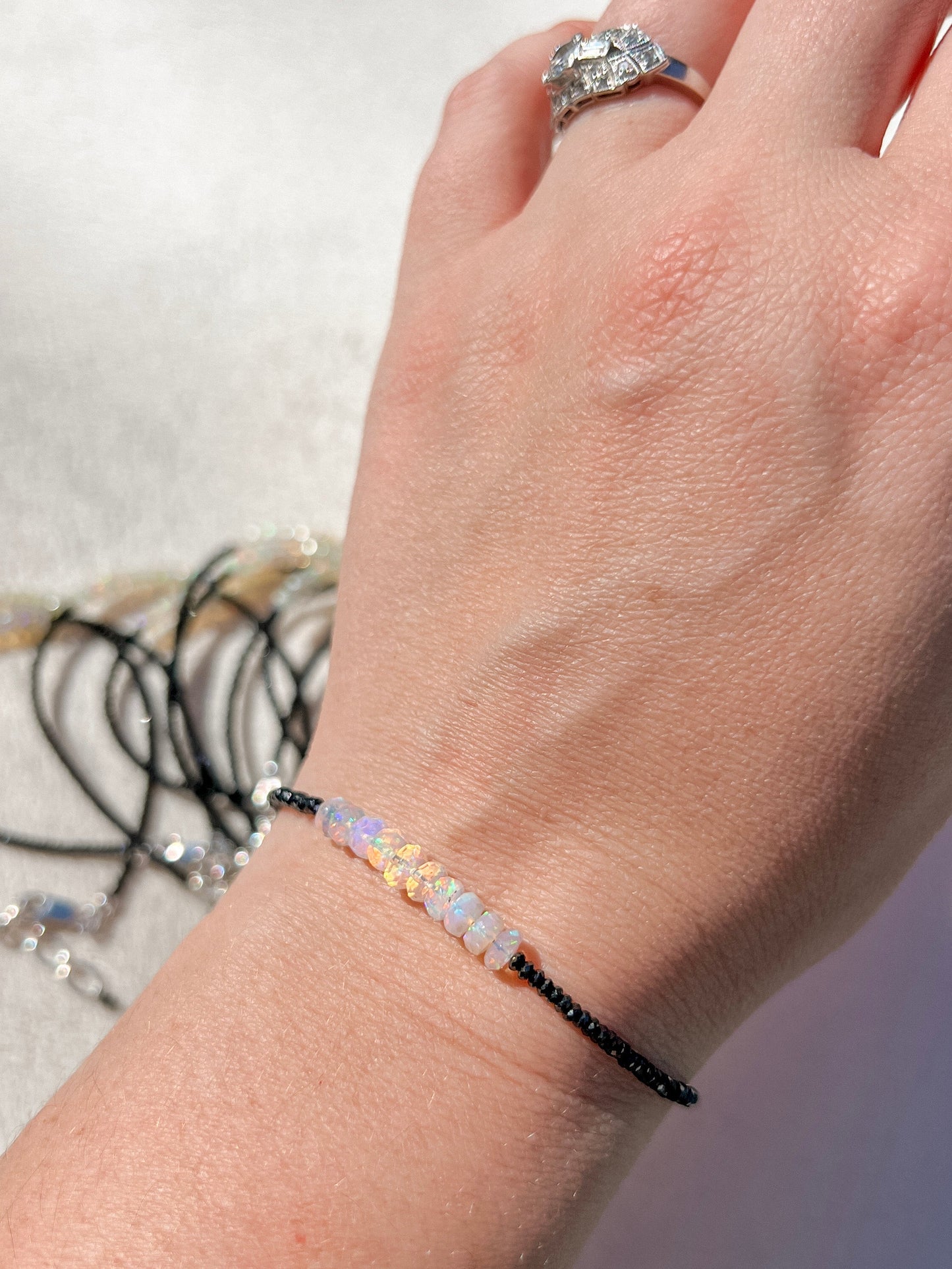 Crystal Bracelet | Sterling Silver