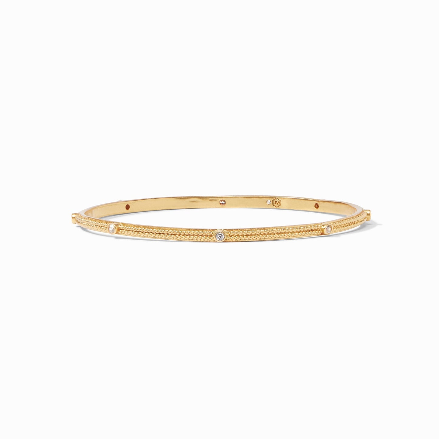 Celeste Stacking Bangle CZ (Small)