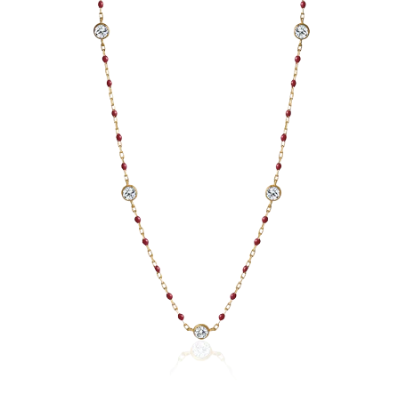 Crystal Necklace - 4 Colours