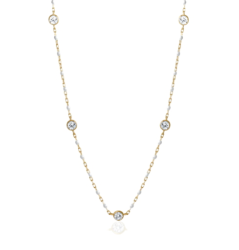 Crystal Necklace - 4 Colours