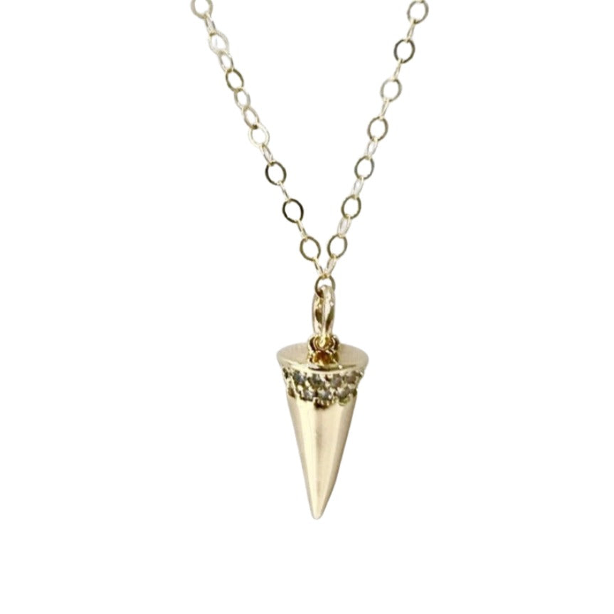 Mineral and Matter Svelte Spike Necklace