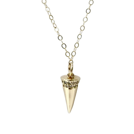 Mineral and Matter Svelte Spike Necklace