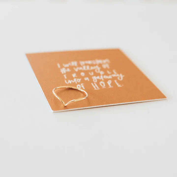 He Will Comfort You Ring