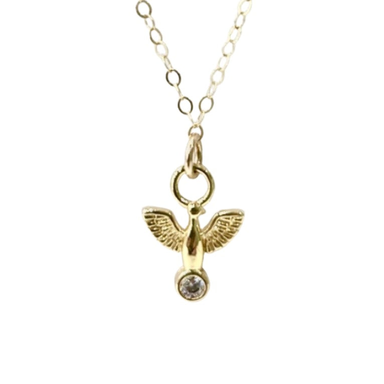 Mineral and Matter Harmonious Dove Necklace