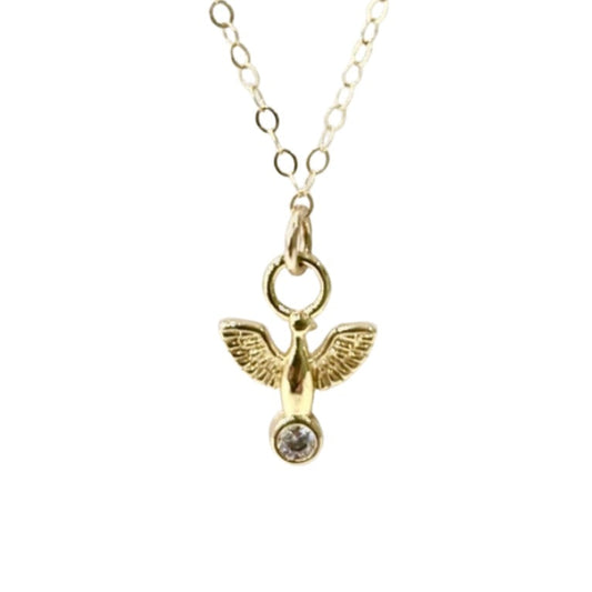 Mineral and Matter Harmonious Dove Necklace