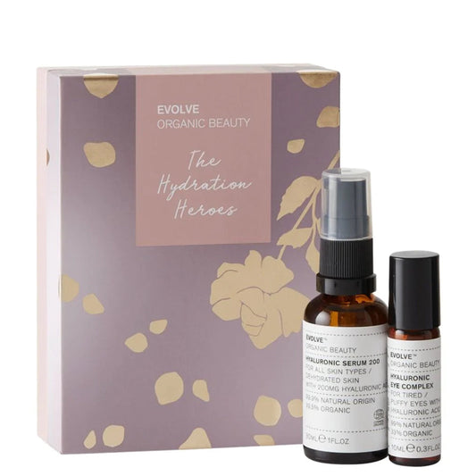 Evolve Organic Beauty The Hydration Heroes Set (worth £50)