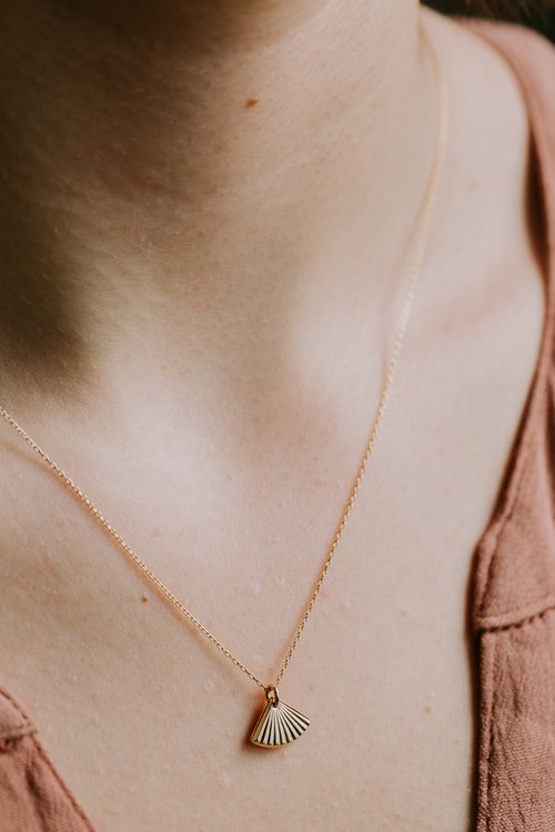 Jen Ellis - Fan Necklace