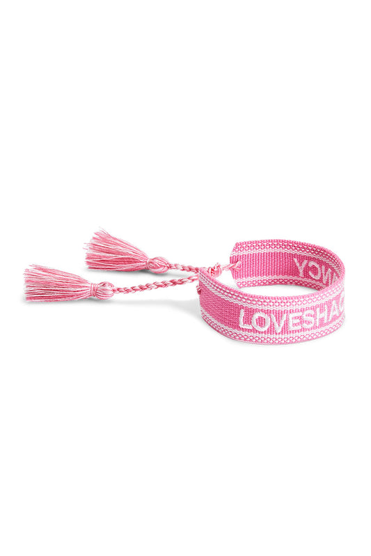 LoveShackFancy Fabric Woven FriendShip Bracelet