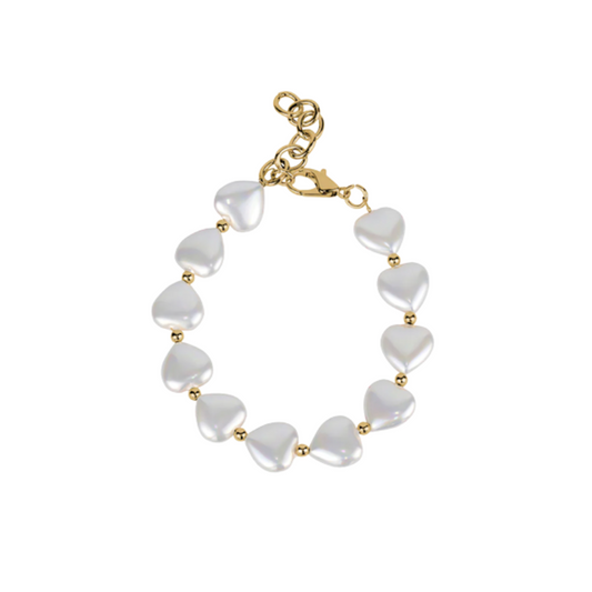 Freshwater Heart Pearl Bracelet