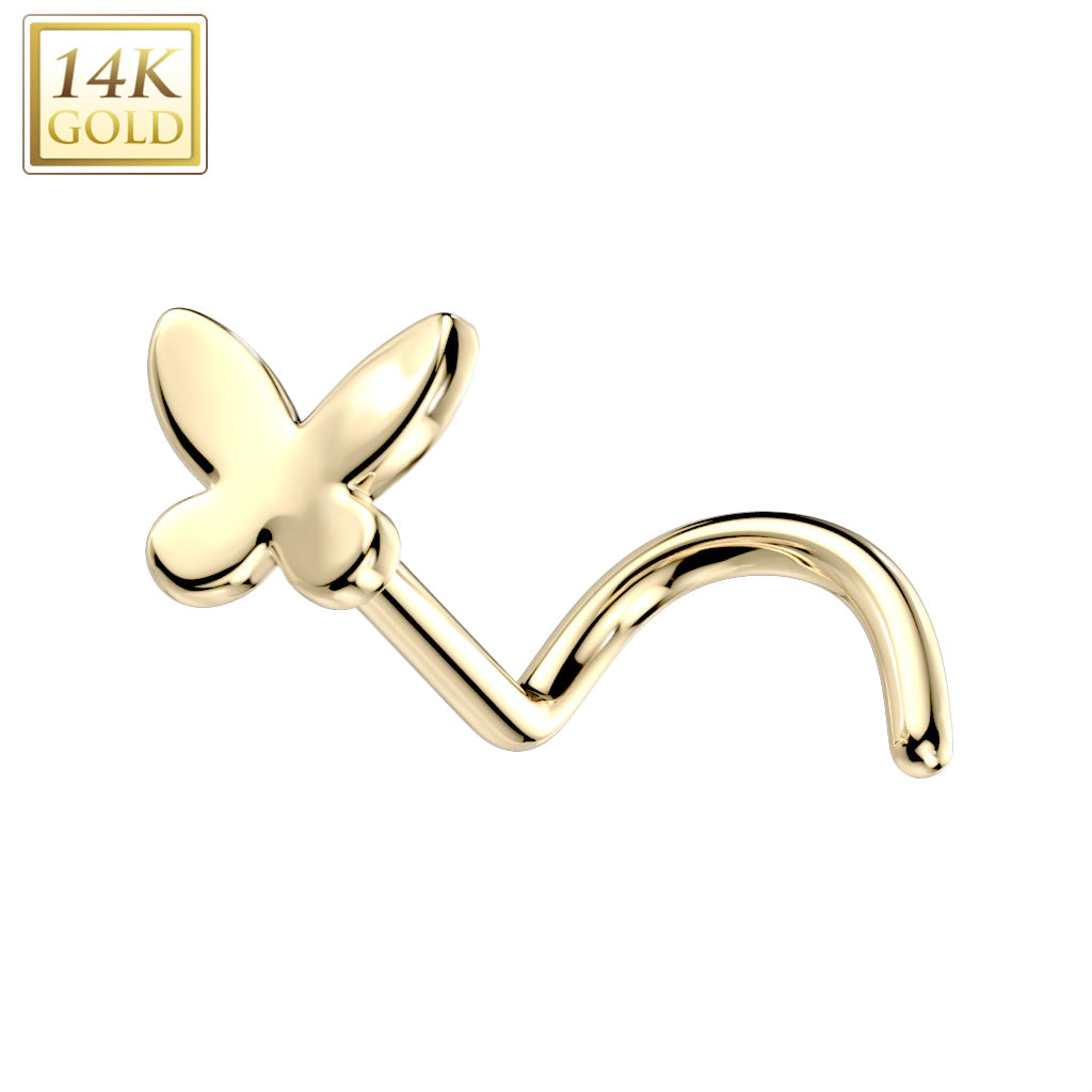 Piercing Nose Stud Butterfly