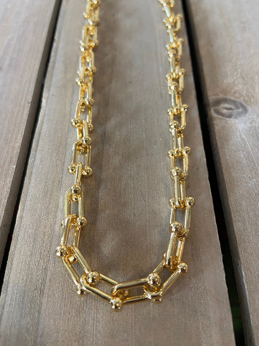 Heavy G Chain Necklace