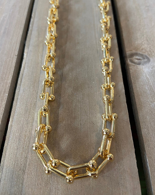 Mini Heavy G Necklace