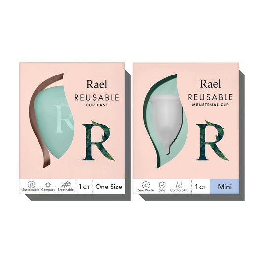 Reusable Menstrual Cup & Case Set