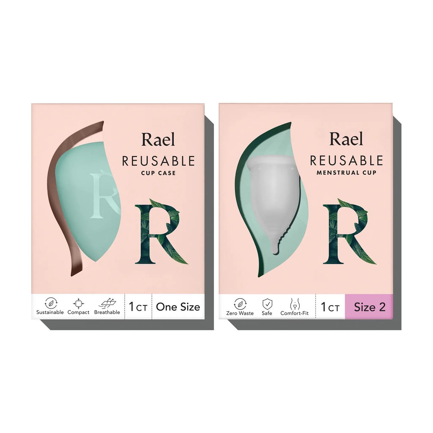 Reusable Menstrual Cup & Case Set