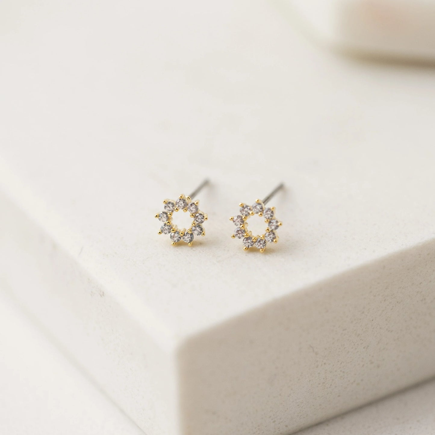 Earrings- Mini Halo Studs