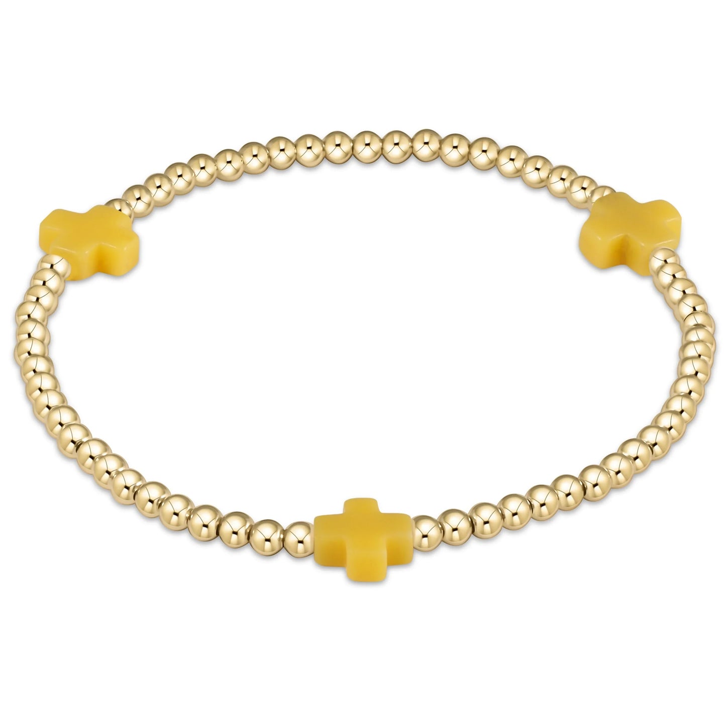 egirl 3mm Signature Cross Bracelet