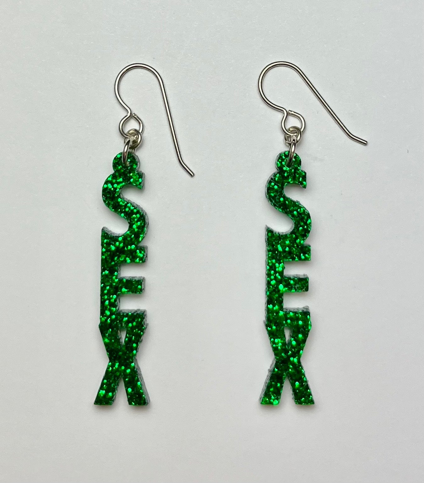 SEX Acrylic Earrings