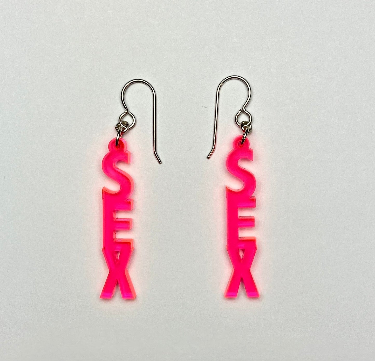 SEX Acrylic Earrings