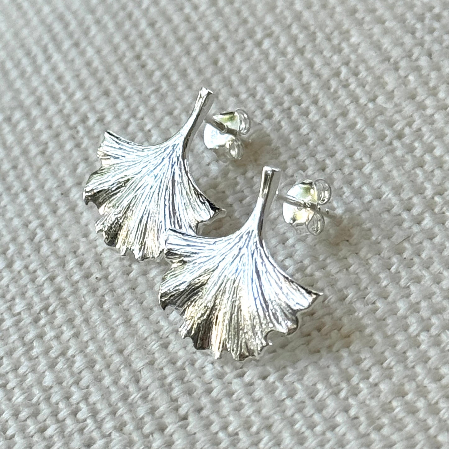 Gingko Leaf Earring (Gold or Silver)