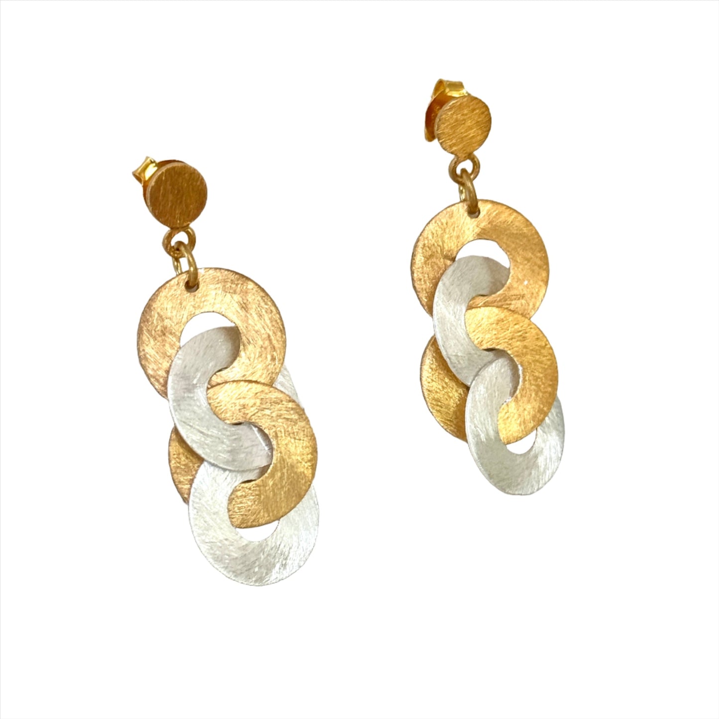 Interlocking Circle Earrings (3 colorways)