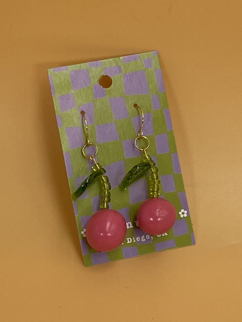 Resinuendo Earring Pair | Cherries