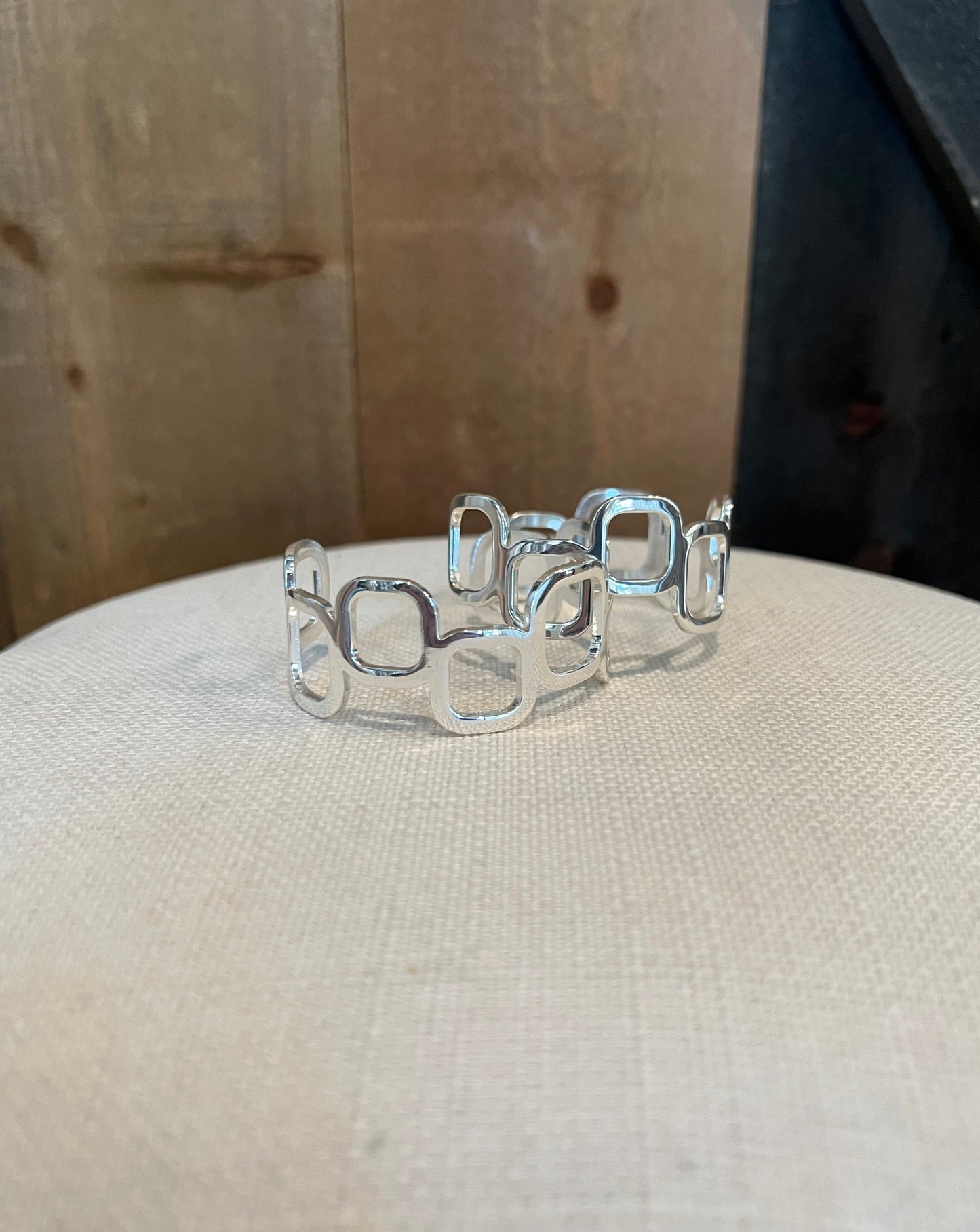 Geometric Square Cuff
