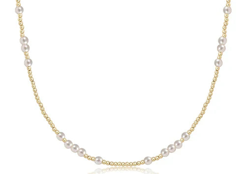 Hope Unwritten Choker 3mm Pearl