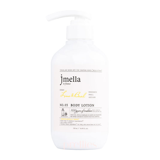 jmella Luxurious Fragrance Body Lotion - 03 Lime & Basil 500ml