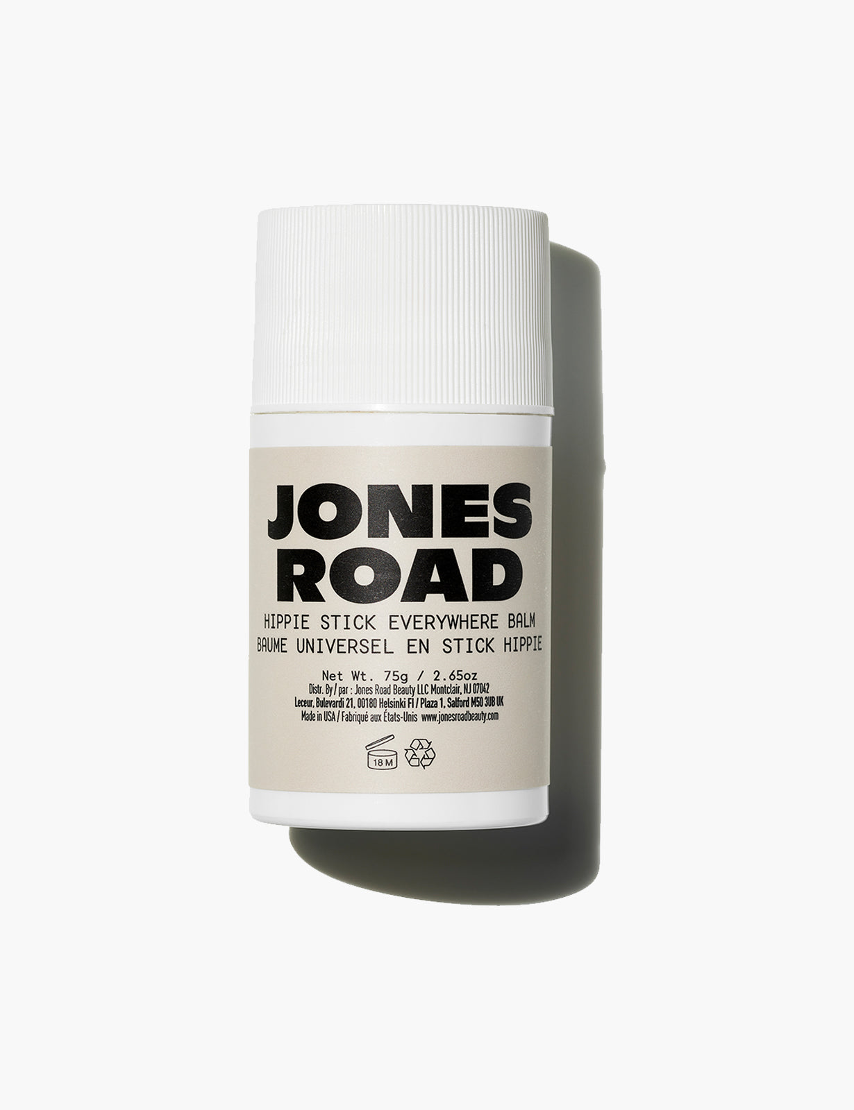 The Hippie Stick moisturizing skin balm from Jones Road Beauty