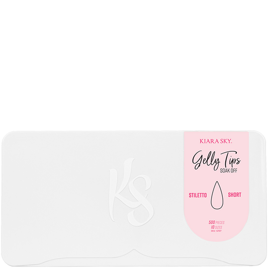 Kiara Sky - Gelly Tips - SHORT STILETTO