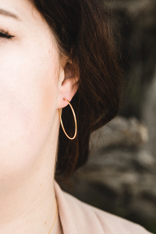 Jen Ellis - Large Hoop Earrings