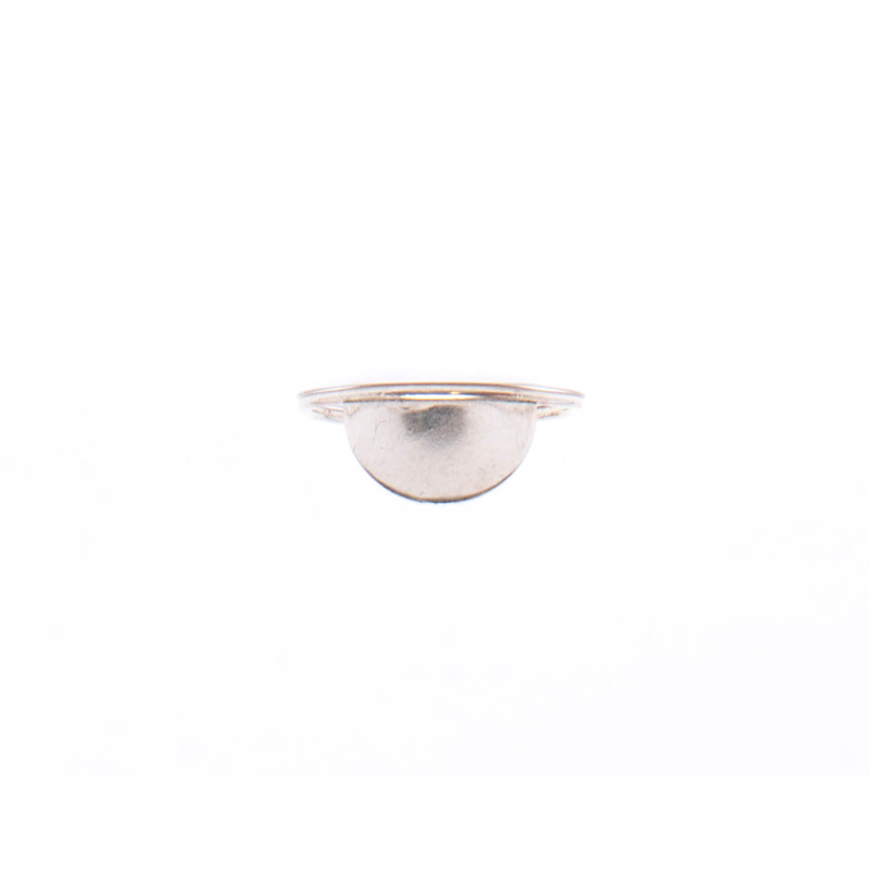 Mineral and Matter Silver Medium Halo Ring