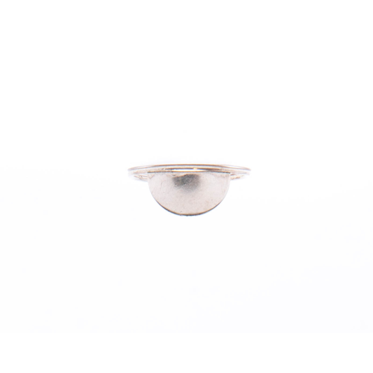 Mineral and Matter Silver Medium Halo Ring