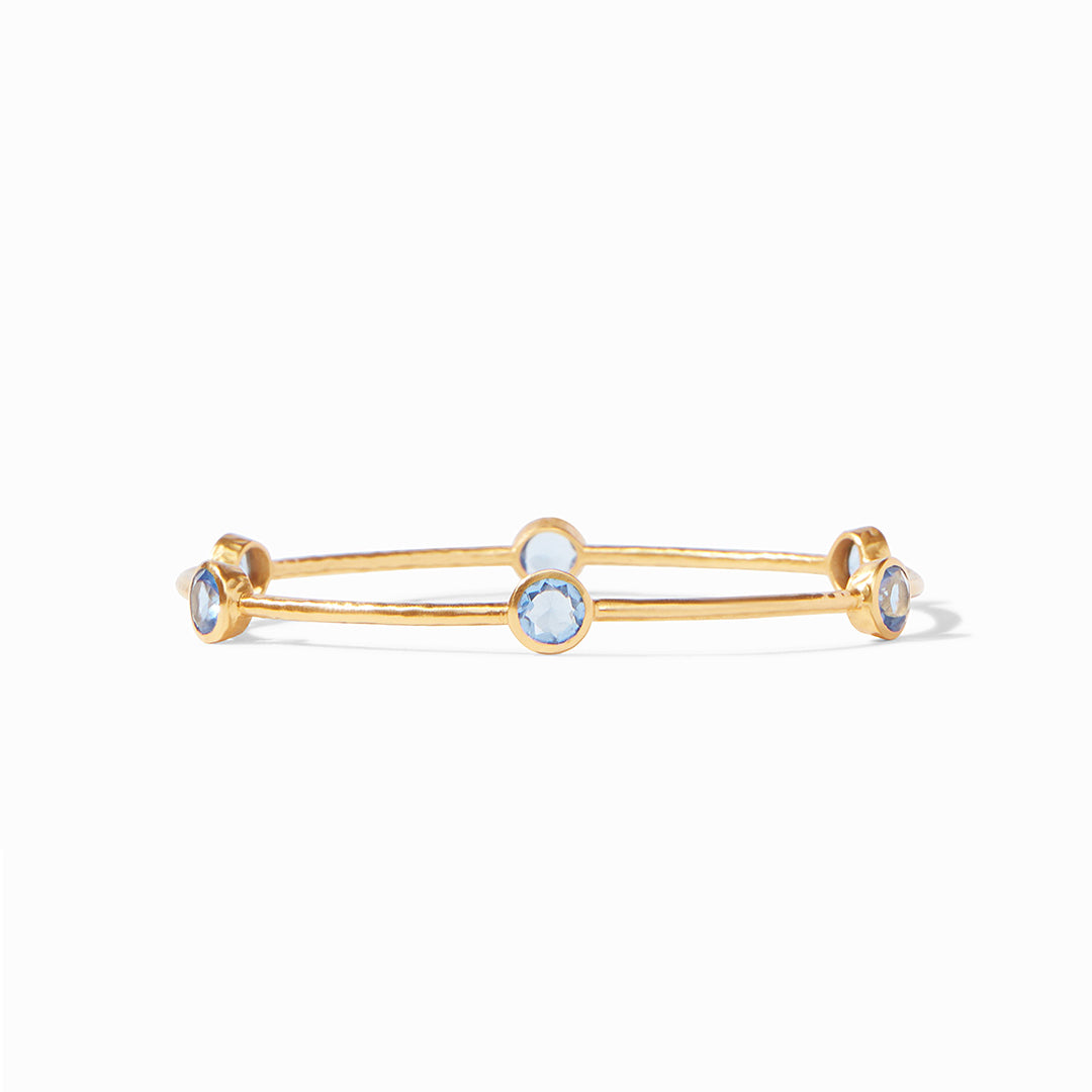 Milano Bangle Chalcedony Blue (Small)