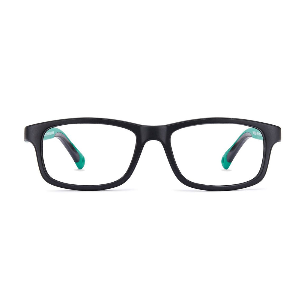 Nano Crew 3.0 Black/Green Turquoise front view