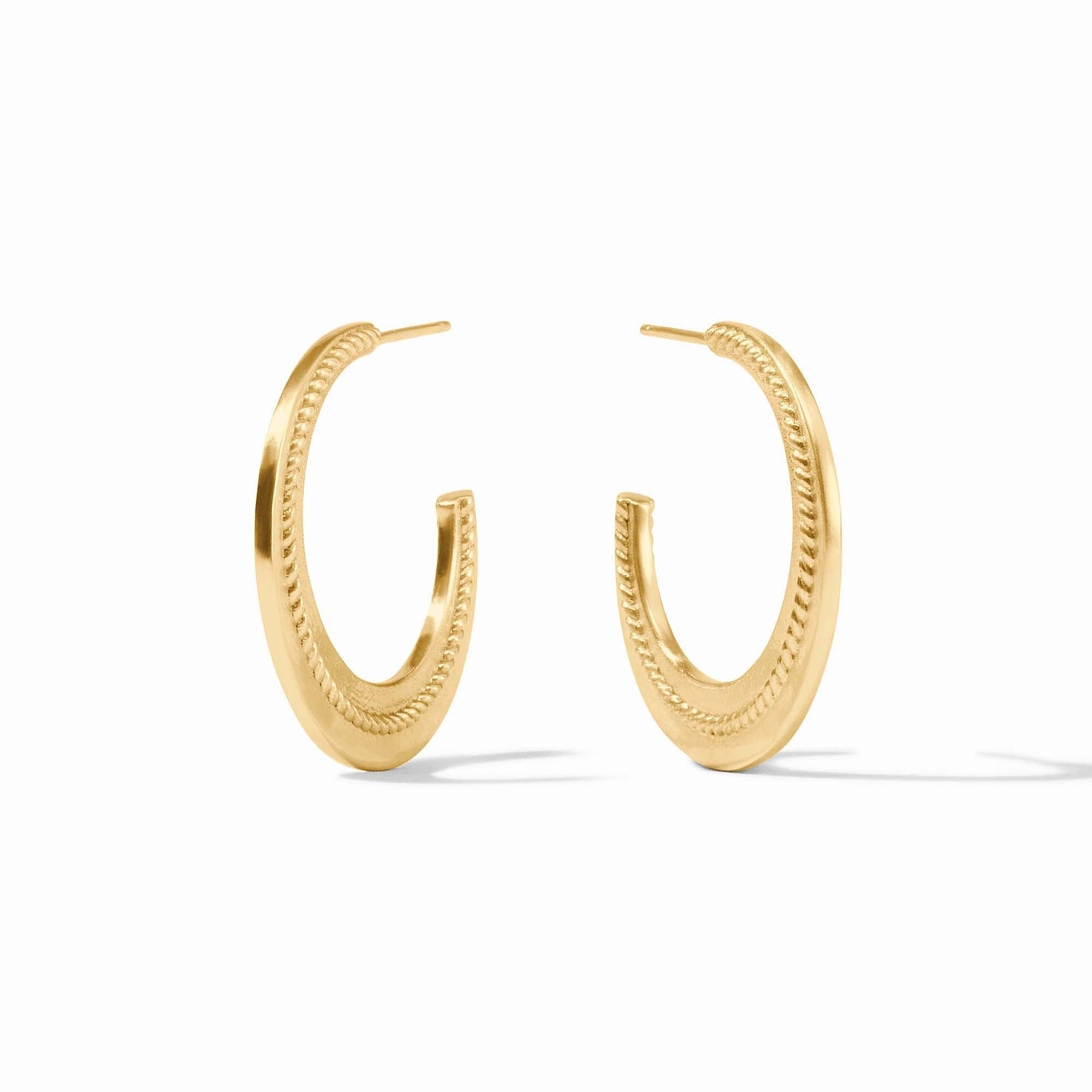 Nassau Crescent Hoop Gold (Medium)