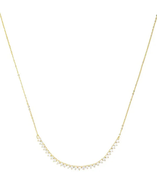 Not Your Basic Tennis Chain Necklace