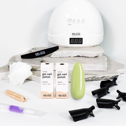 Gelous gel nail polish A Little Tart Starter Pack - photographed in New Zealand