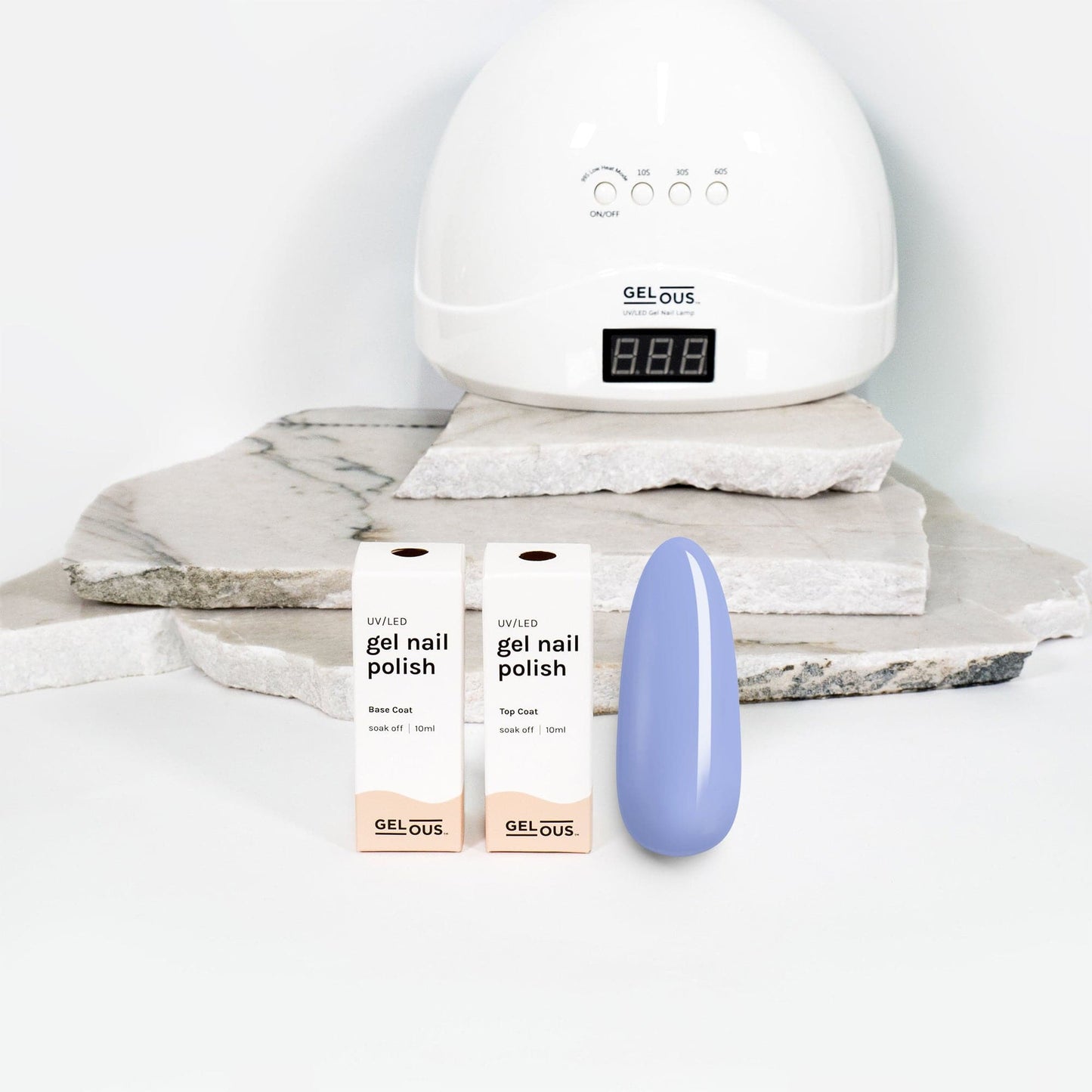 Gelous gel nail polish Forget Me Not Basic Pack - photographed in New Zealand