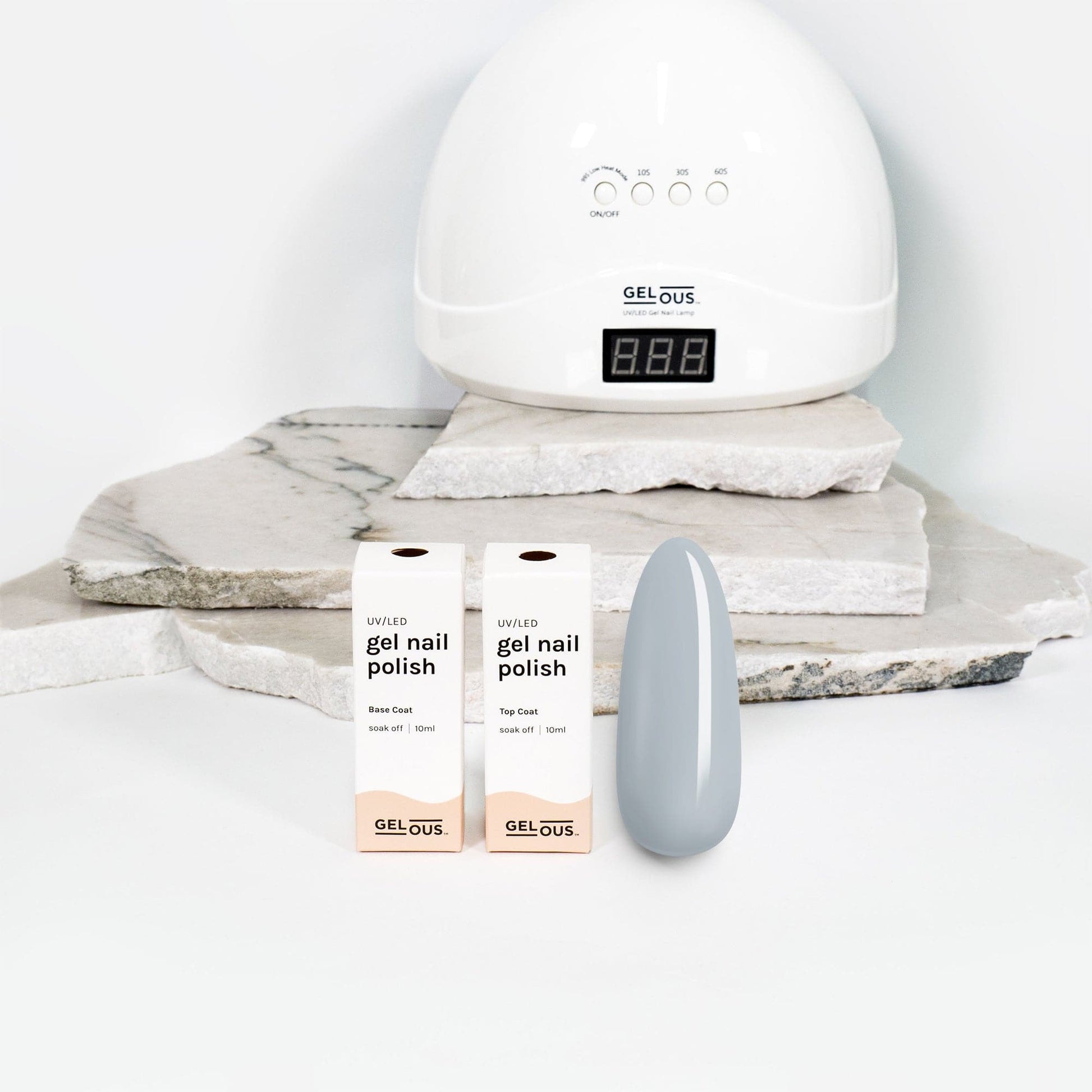 Gelous gel nail polish Smoke on the Water Basic Pack - photographed in New Zealand